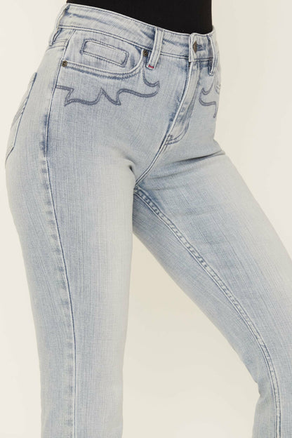 Idyllwind Darbi High Risin Western Stitched Flare Jeans