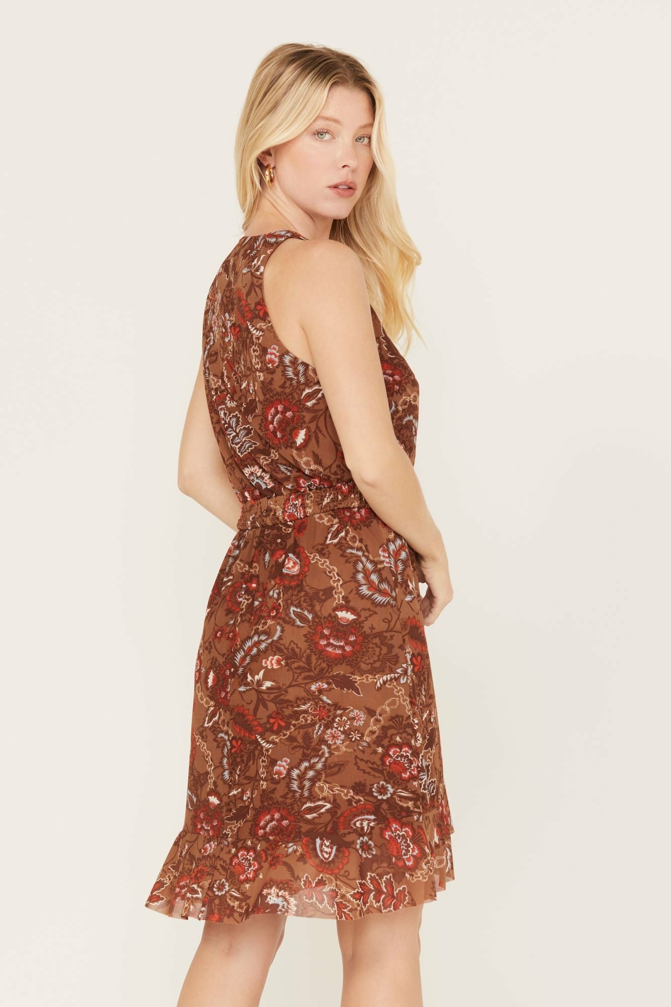 Idyllwind Meshed Smock Yah Dress