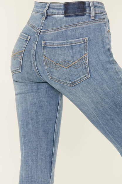 Idyllwind Atwood Light Wash Rebel Mid Rise Stretch Bootcut Jeans