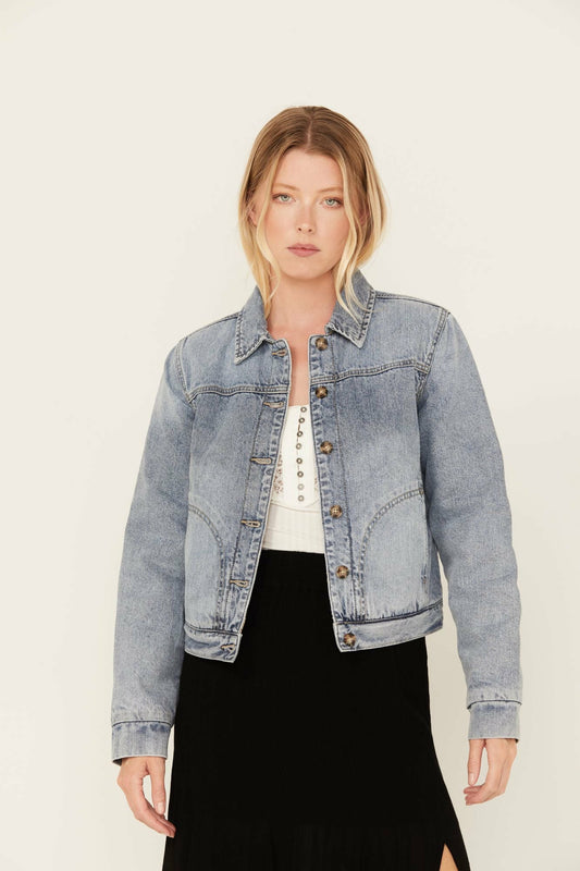 Idyllwind Barton Reversible Denim Blanket Jacket