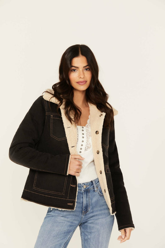 Idyllwind Blackburn Reversible Denim Sherpa Jacket