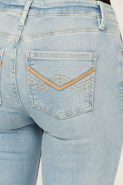 Idyllwind Rebel Kinsdale Light Wash Mid Rise Bootcut Jeans
