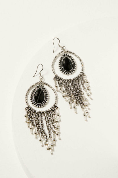 Idyllwind Luna Black Earrings