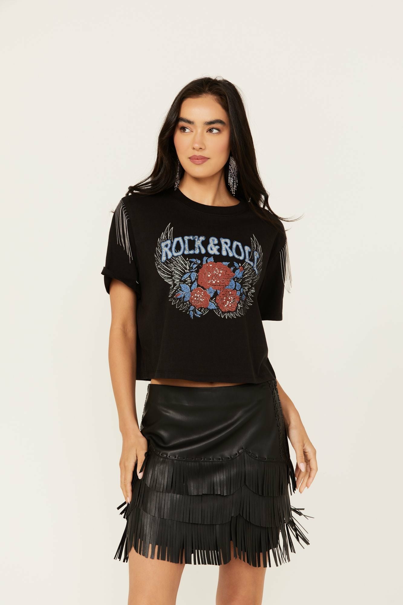 Idyllwind Robin Rock & Roll Embellished Graphic Tee