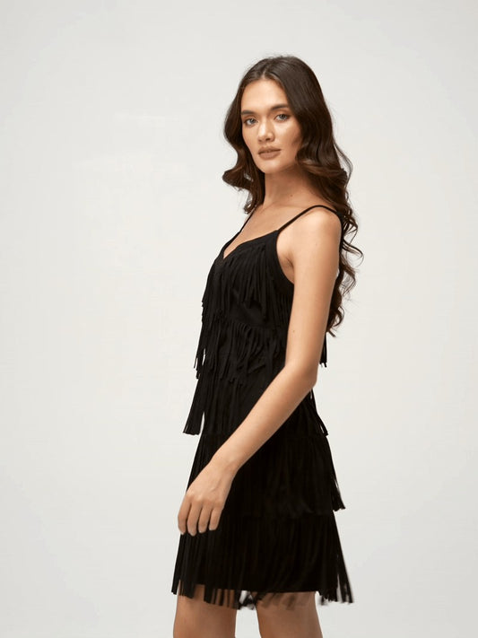 Idyllwind Brixworth Black Fringe Festival Dress