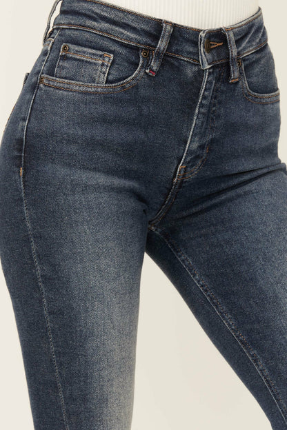 Idyllwind Cannery Dark Wash Gypsy High Rise Flare Super Stretch Denim Jeans