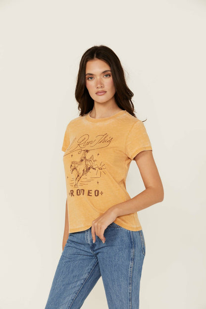 Idyllwind I Run This Rodeo Short Sleeve Relaxed Graphic Tee