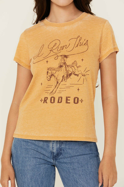 Idyllwind I Run This Rodeo Short Sleeve Relaxed Graphic Tee